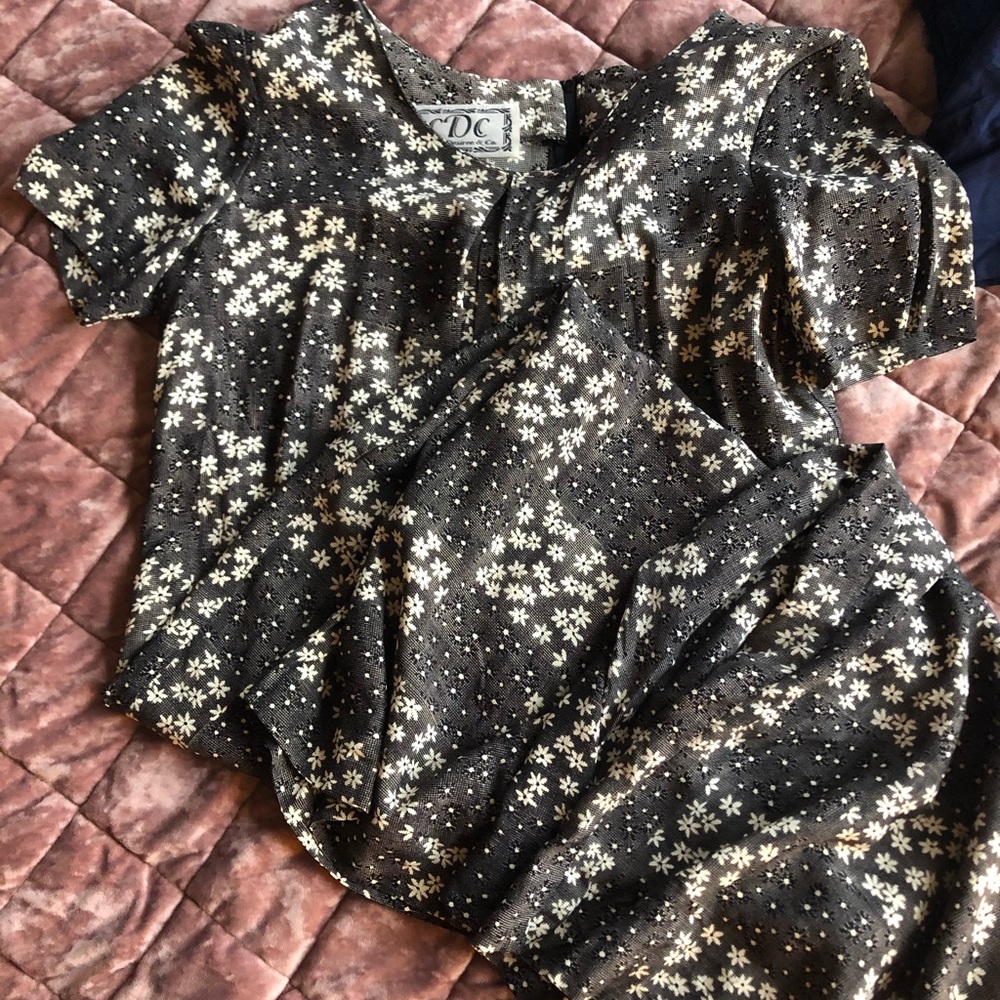 Vintage floral jumpsuit